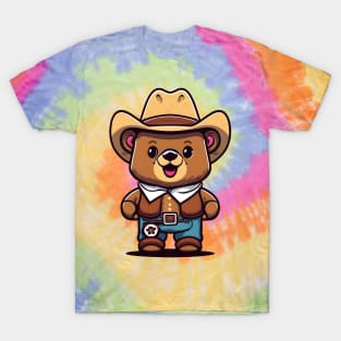 Cute Cowboy Bear Kawaii T-Shirt